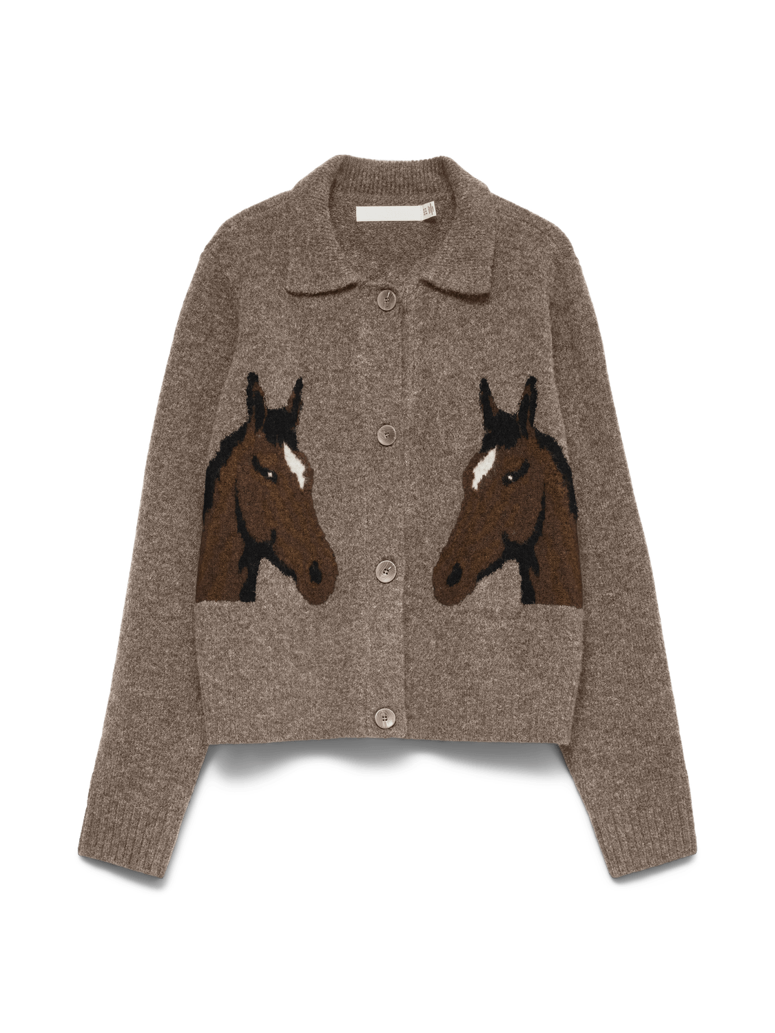 VMCAVALLO Pullover - Fossil - VERO MODA & VILA Bergvik